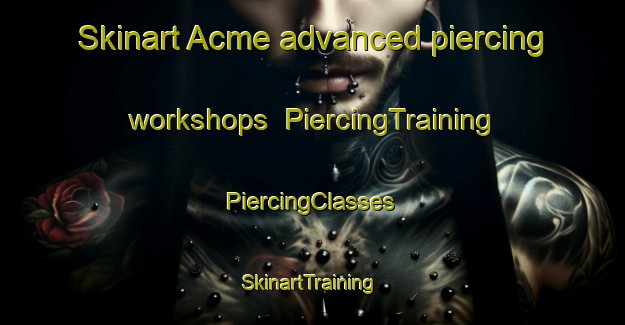 Skinart Acme advanced piercing workshops | #PiercingTraining #PiercingClasses #SkinartTraining-South Africa