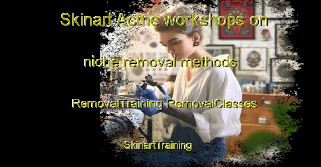 Skinart Acme workshops on niche removal methods | #RemovalTraining #RemovalClasses #SkinartTraining-South Africa