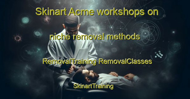 Skinart Acme workshops on niche removal methods | #RemovalTraining #RemovalClasses #SkinartTraining-South Africa