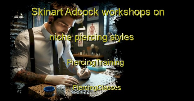 Skinart Adcock workshops on niche piercing styles | #PiercingTraining #PiercingClasses #SkinartTraining-South Africa