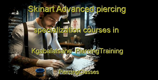 Skinart Advanced piercing specialization courses in Kgabalatsane | #PiercingTraining #PiercingClasses #SkinartTraining-South Africa