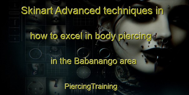 Skinart Advanced techniques in how to excel in body piercing in the Babanango area | PiercingTraining | PiercingClasses | SkinartTraining-South Africa