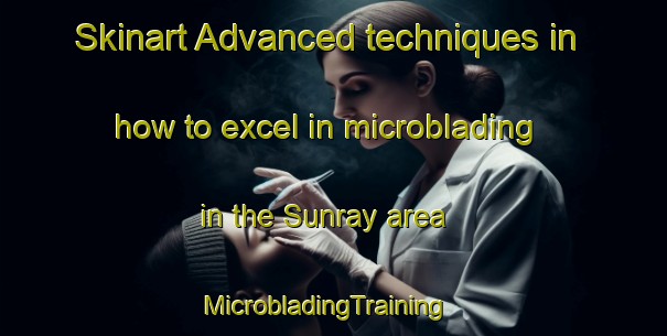 Skinart Advanced techniques in how to excel in microblading in the Sunray area | MicrobladingTraining | MicrobladingClasses | SkinartTraining-South Africa