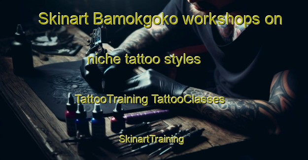 Skinart Bamokgoko workshops on niche tattoo styles | #TattooTraining #TattooClasses #SkinartTraining-South Africa