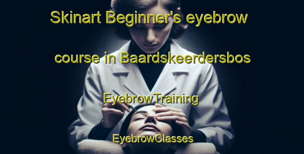 Skinart Beginner's eyebrow course in Baardskeerdersbos | EyebrowTraining | EyebrowClasses | SkinartTraining-South Africa