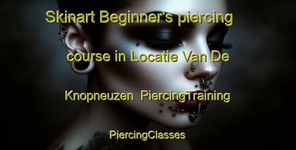 Skinart Beginner's piercing course in Locatie Van De Knopneuzen | #PiercingTraining #PiercingClasses #SkinartTraining-South Africa