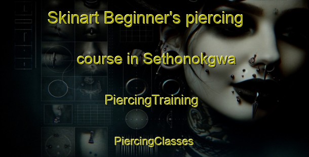 Skinart Beginner's piercing course in Sethonokgwa | #PiercingTraining #PiercingClasses #SkinartTraining-South Africa