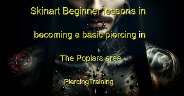 Skinart Beginner lessons in becoming a basic piercing in The Poplars area | PiercingTraining | PiercingClasses | SkinartTraining-South Africa