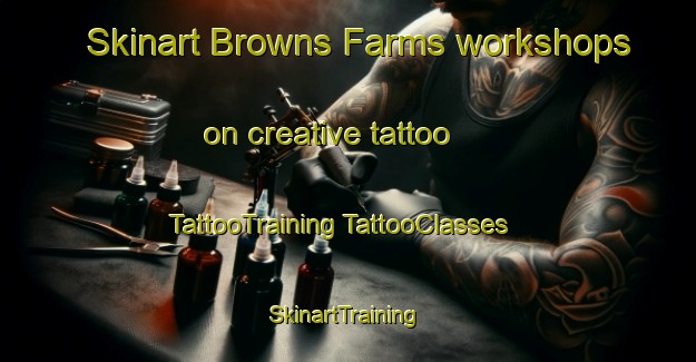 Skinart Browns Farms workshops on creative tattoo | #TattooTraining #TattooClasses #SkinartTraining-South Africa