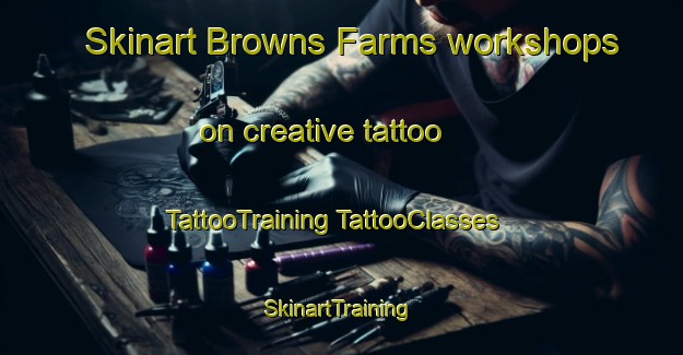 Skinart Browns Farms workshops on creative tattoo | #TattooTraining #TattooClasses #SkinartTraining-South Africa