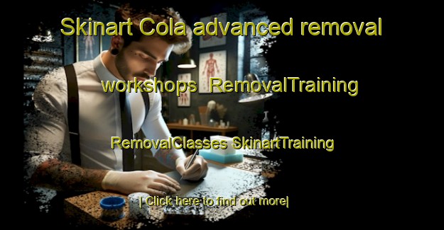 Skinart Cola advanced removal workshops | #RemovalTraining #RemovalClasses #SkinartTraining-South Africa