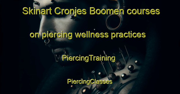 Skinart Cronjes Boomen courses on piercing wellness practices | #PiercingTraining #PiercingClasses #SkinartTraining-South Africa