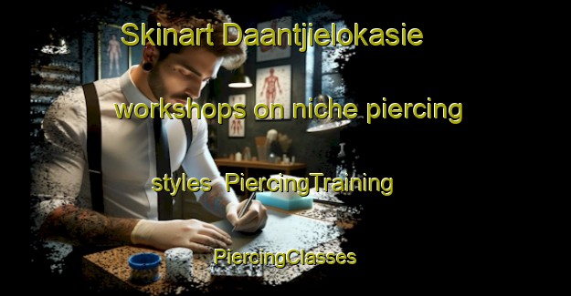 Skinart Daantjielokasie workshops on niche piercing styles | #PiercingTraining #PiercingClasses #SkinartTraining-South Africa