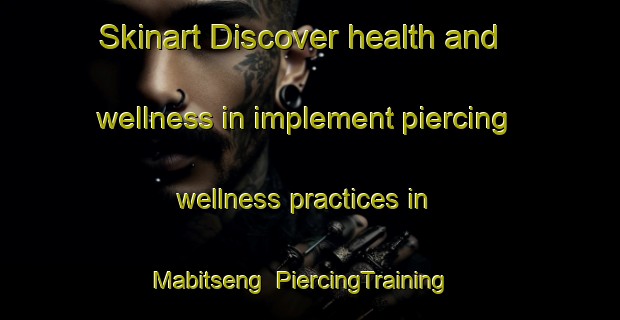 Skinart Discover health and wellness in implement piercing wellness practices in Mabitseng | PiercingTraining | PiercingClasses | SkinartTraining-South Africa