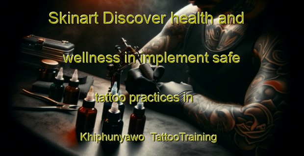 Skinart Discover health and wellness in implement safe tattoo practices in Khiphunyawo | TattooTraining | TattooClasses | SkinartTraining-South Africa