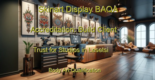Skinart Display BAQA Accreditation: Build Client Trust for Studios in Lesetsi | Body Art Qualification Authority | BAQA-South Africa