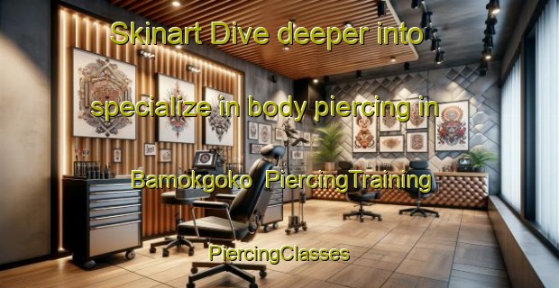 Skinart Dive deeper into specialize in body piercing in Bamokgoko | #PiercingTraining #PiercingClasses #SkinartTraining-South Africa