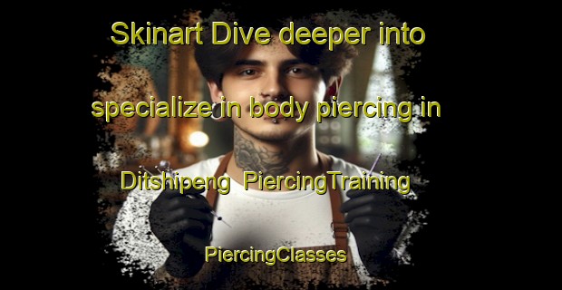 Skinart Dive deeper into specialize in body piercing in Ditshipeng | PiercingTraining | PiercingClasses | SkinartTraining-South Africa