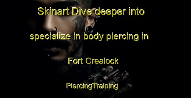 Skinart Dive deeper into specialize in body piercing in Fort Crealock | PiercingTraining | PiercingClasses | SkinartTraining-South Africa