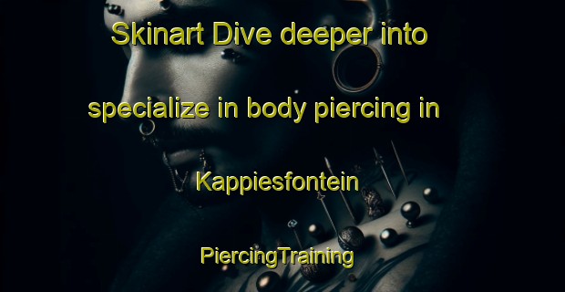 Skinart Dive deeper into specialize in body piercing in Kappiesfontein | #PiercingTraining #PiercingClasses #SkinartTraining-South Africa