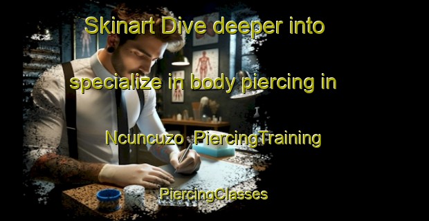 Skinart Dive deeper into specialize in body piercing in Ncuncuzo | #PiercingTraining #PiercingClasses #SkinartTraining-South Africa