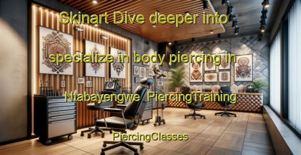 Skinart Dive deeper into specialize in body piercing in Ntabayengwe | #PiercingTraining #PiercingClasses #SkinartTraining-South Africa