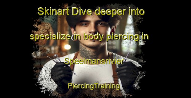 Skinart Dive deeper into specialize in body piercing in Speelmansrivier | #PiercingTraining #PiercingClasses #SkinartTraining-South Africa