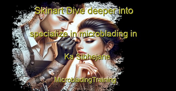Skinart Dive deeper into specialize in microblading in Ka Sibhejane | MicrobladingTraining | MicrobladingClasses | SkinartTraining-South Africa