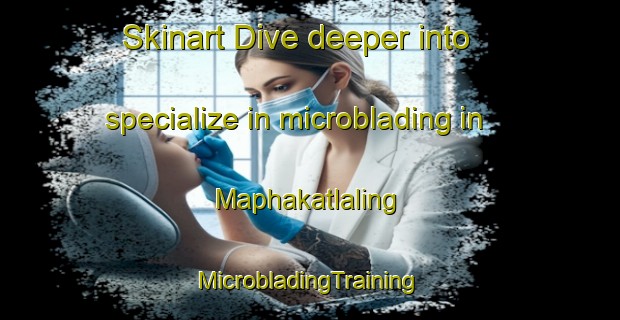 Skinart Dive deeper into specialize in microblading in Maphakatlaling | #MicrobladingTraining #MicrobladingClasses #SkinartTraining-South Africa