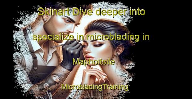 Skinart Dive deeper into specialize in microblading in Maphoitsile | #MicrobladingTraining #MicrobladingClasses #SkinartTraining-South Africa