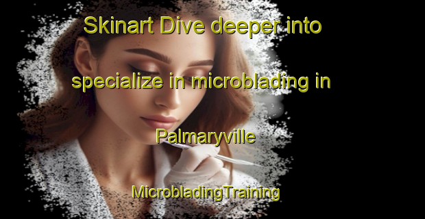 Skinart Dive deeper into specialize in microblading in Palmaryville | MicrobladingTraining | MicrobladingClasses | SkinartTraining-South Africa