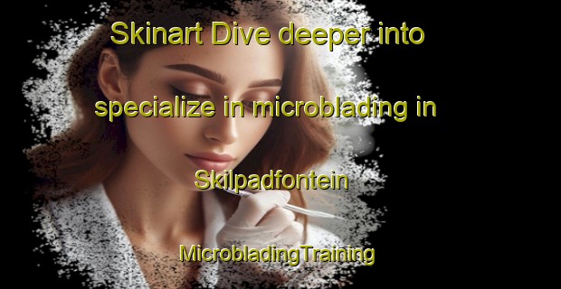 Skinart Dive deeper into specialize in microblading in Skilpadfontein | #MicrobladingTraining #MicrobladingClasses #SkinartTraining-South Africa