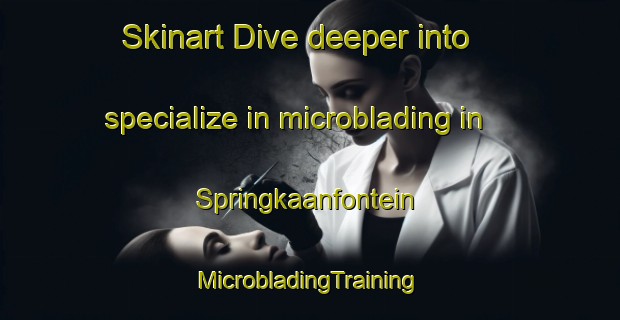 Skinart Dive deeper into specialize in microblading in Springkaanfontein | #MicrobladingTraining #MicrobladingClasses #SkinartTraining-South Africa