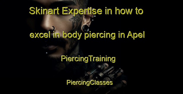 Skinart Expertise in how to excel in body piercing in Apel | PiercingTraining | PiercingClasses | SkinartTraining-South Africa