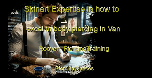 Skinart Expertise in how to excel in body piercing in Van Rooyen | PiercingTraining | PiercingClasses | SkinartTraining-South Africa