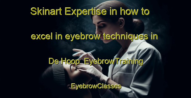 Skinart Expertise in how to excel in eyebrow techniques in De Hoop | EyebrowTraining | EyebrowClasses | SkinartTraining-South Africa
