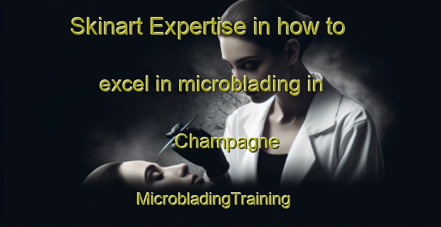 Skinart Expertise in how to excel in microblading in Champagne | MicrobladingTraining | MicrobladingClasses | SkinartTraining-South Africa