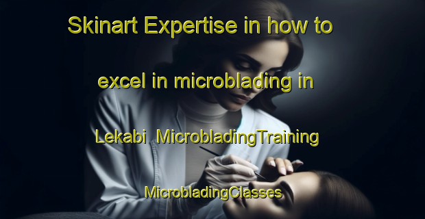 Skinart Expertise in how to excel in microblading in Lekabi | #MicrobladingTraining #MicrobladingClasses #SkinartTraining-South Africa