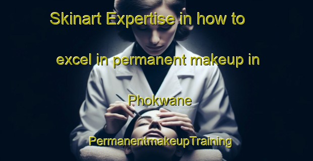 Skinart Expertise in how to excel in permanent makeup in Phokwane | PermanentmakeupTraining | PermanentmakeupClasses | SkinartTraining-South Africa