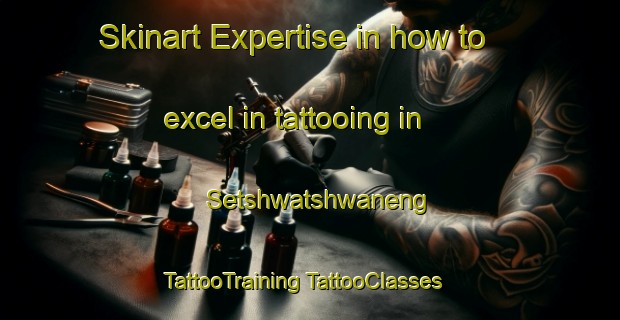 Skinart Expertise in how to excel in tattooing in Setshwatshwaneng | #TattooTraining #TattooClasses #SkinartTraining-South Africa