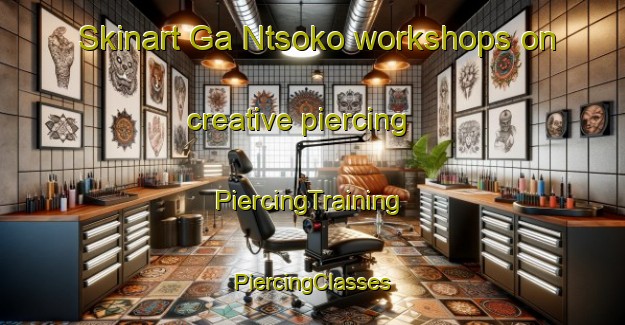 Skinart Ga Ntsoko workshops on creative piercing | #PiercingTraining #PiercingClasses #SkinartTraining-South Africa