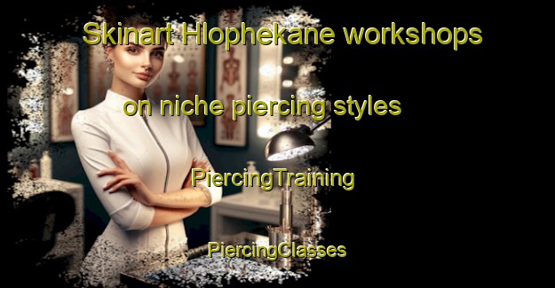 Skinart Hlophekane workshops on niche piercing styles | #PiercingTraining #PiercingClasses #SkinartTraining-South Africa