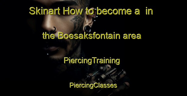 Skinart How to become a  in the Boesaksfontain area | #PiercingTraining #PiercingClasses #SkinartTraining-South Africa