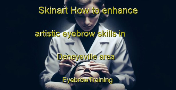 Skinart How to enhance artistic eyebrow skills in Deneysville area | EyebrowTraining | EyebrowClasses | SkinartTraining-South Africa