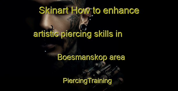 Skinart How to enhance artistic piercing skills in Boesmanskop area | #PiercingTraining #PiercingClasses #SkinartTraining-South Africa