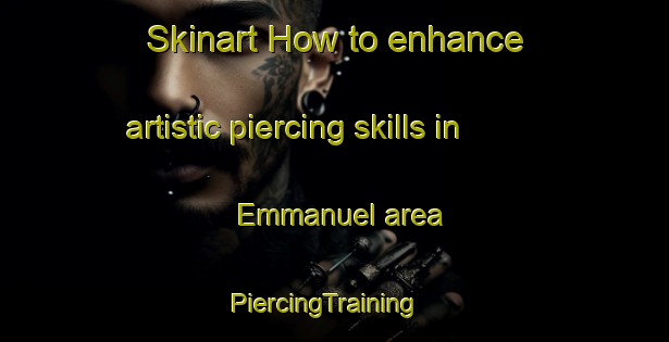 Skinart How to enhance artistic piercing skills in Emmanuel area | PiercingTraining | PiercingClasses | SkinartTraining-South Africa