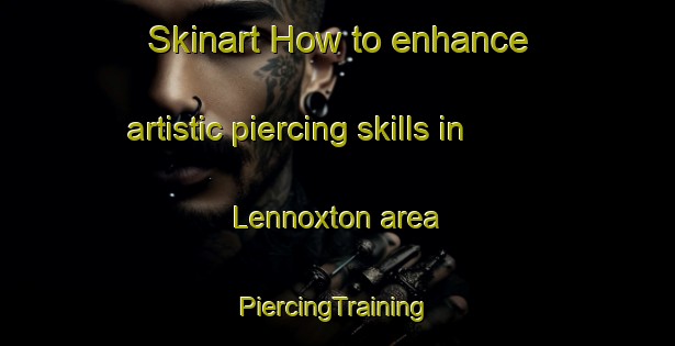 Skinart How to enhance artistic piercing skills in Lennoxton area | #PiercingTraining #PiercingClasses #SkinartTraining-South Africa