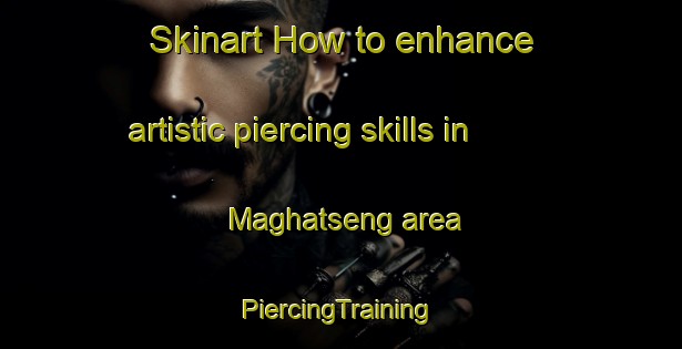 Skinart How to enhance artistic piercing skills in Maghatseng area | #PiercingTraining #PiercingClasses #SkinartTraining-South Africa