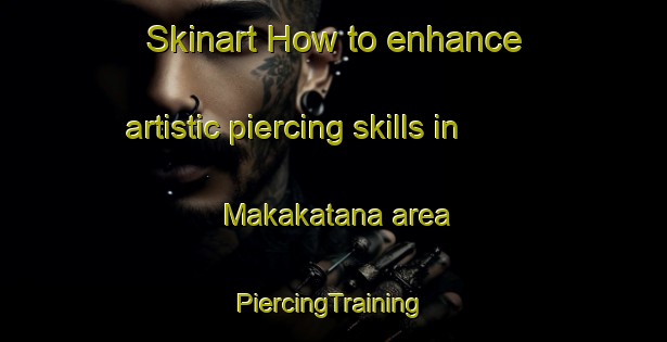 Skinart How to enhance artistic piercing skills in Makakatana area | #PiercingTraining #PiercingClasses #SkinartTraining-South Africa