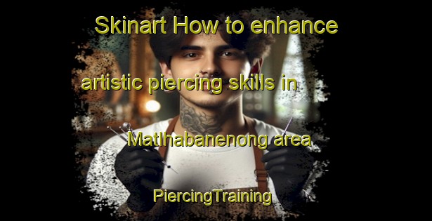 Skinart How to enhance artistic piercing skills in Matlhabanenong area | #PiercingTraining #PiercingClasses #SkinartTraining-South Africa